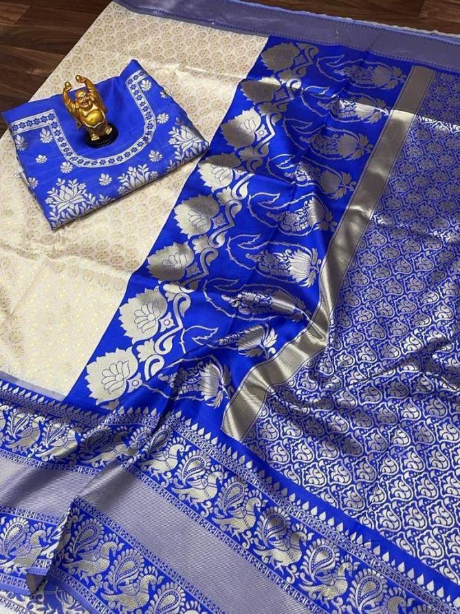 SF 366 Shubh Organic Banarasi Lichi Silk Wedding Saree Wholesale Price In Surat